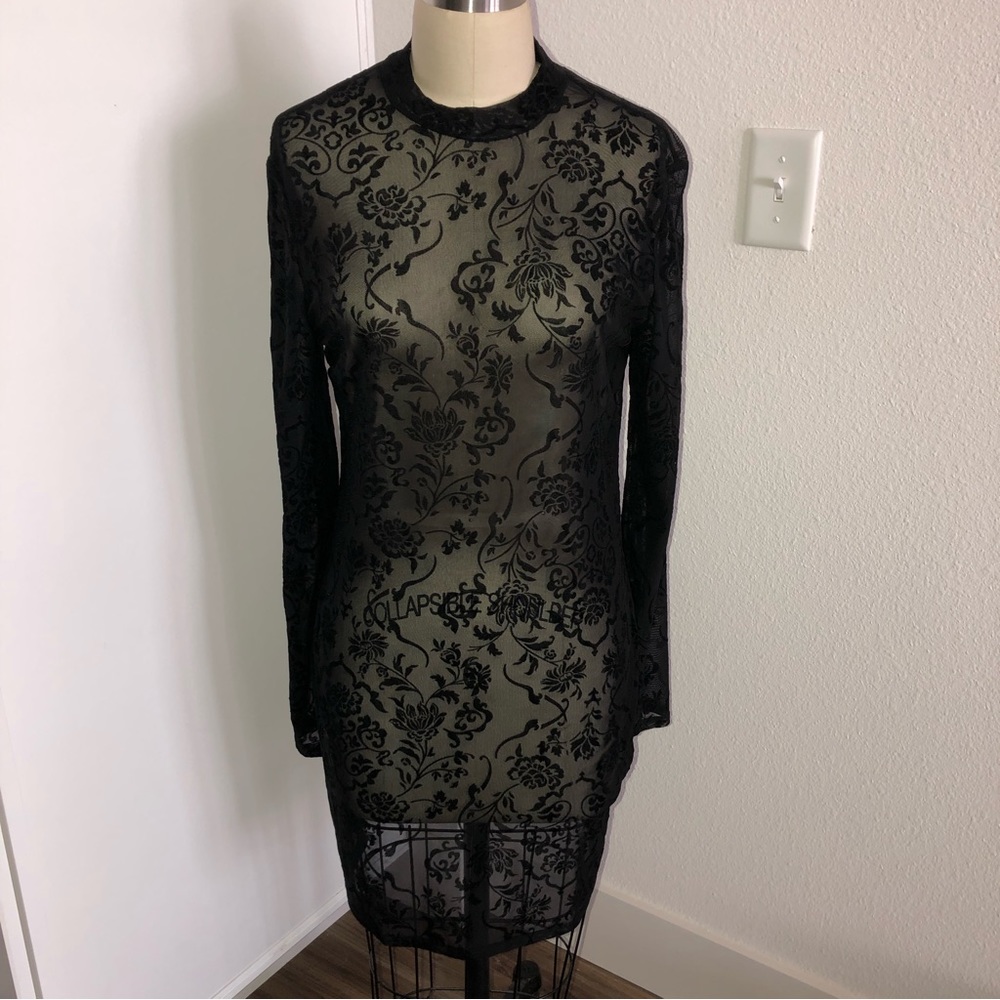 Shein Lace see through dress